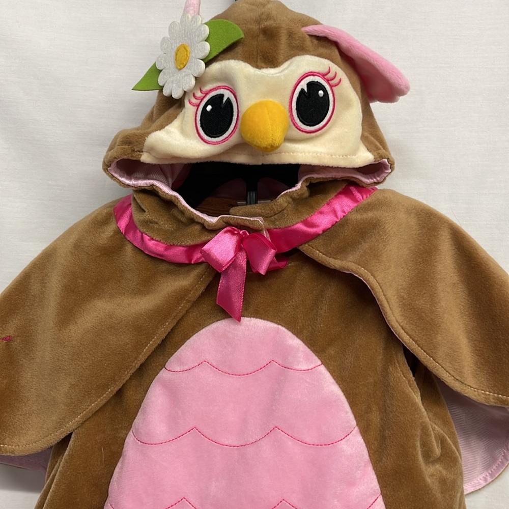 Koala Kids Girls Owl Costume size 6/9 months - Picture 2 of 5